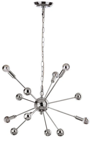 Safavieh Matrix Sputnik 6 Light Chrome 24.75 Inch Dia Pendant - Chrome - Image 2