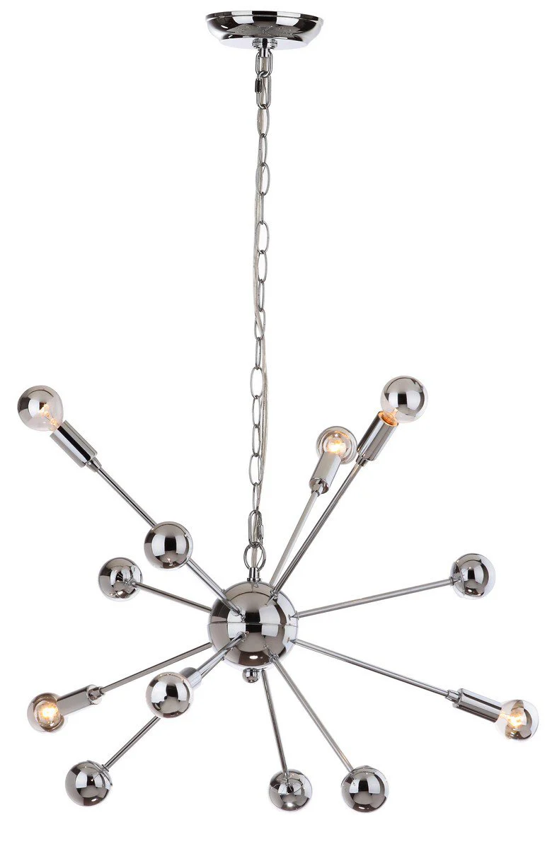 Safavieh Matrix Sputnik 6 Light Chrome 24.75 Inch Dia Pendant - Chrome - Image 3