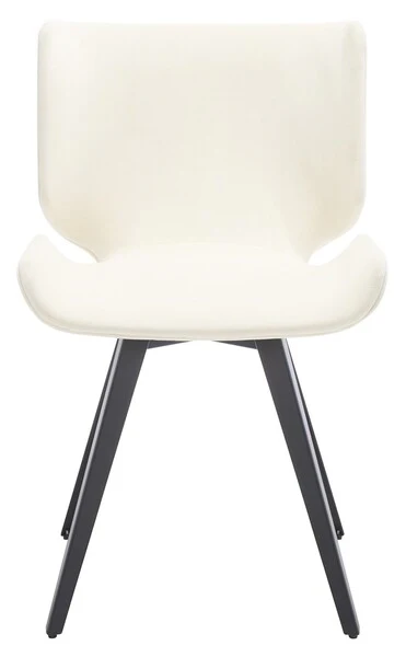 Safavieh Matty Scandinavian Dining Chai - Creme - Image 2