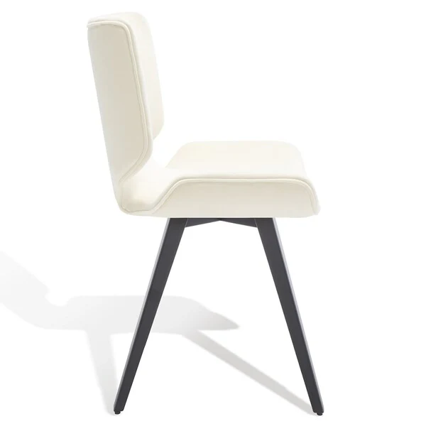 Safavieh Matty Scandinavian Dining Chai - Creme - Image 4