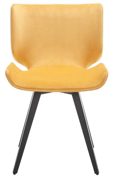 Safavieh Matty Scandinavian Dining Chai - Mustard - Image 2