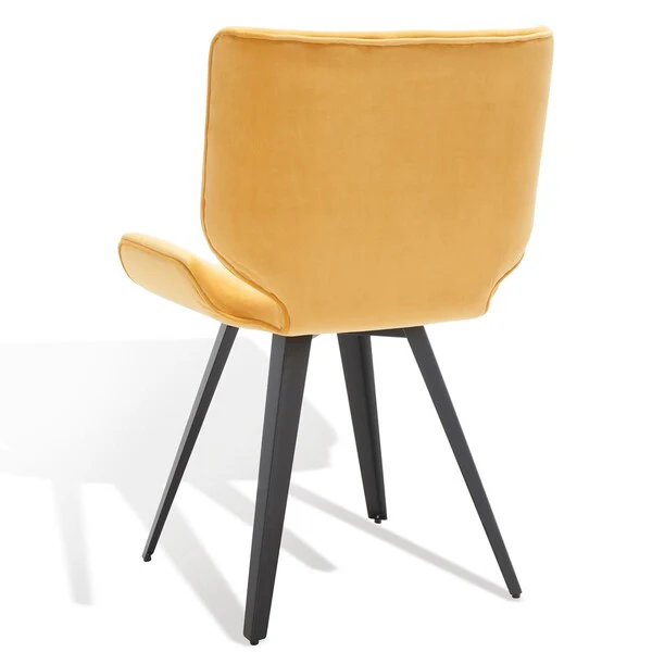 Safavieh Matty Scandinavian Dining Chai - Mustard - Image 5
