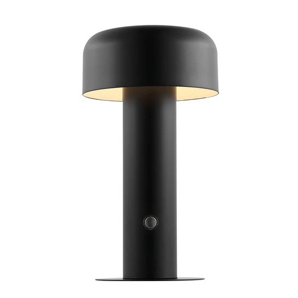 Safavieh Mayella, 11 Inch, Black, Iron, Rechargeable Led Table Lamp? - Black - Image 2