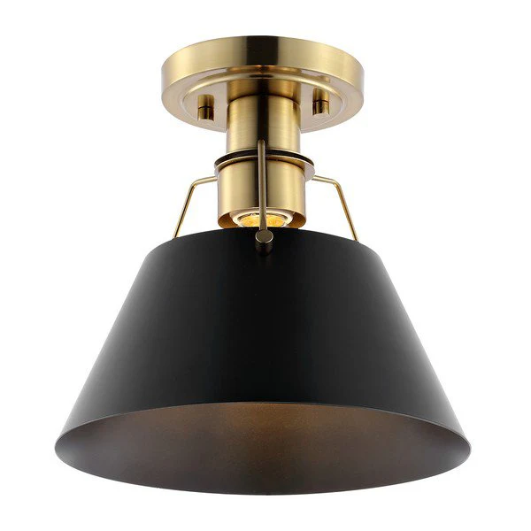 Safavieh Mazelle Flush Mount - Brass - Image 2