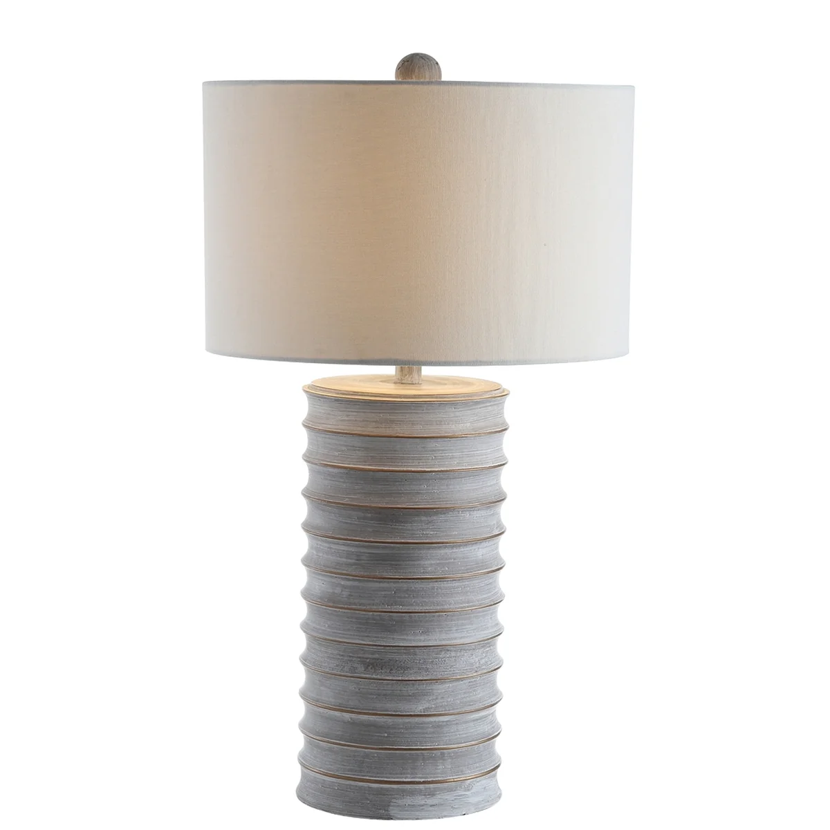 Safavieh Melina Table Lamp Set Of 2 - White Wash - Image 2