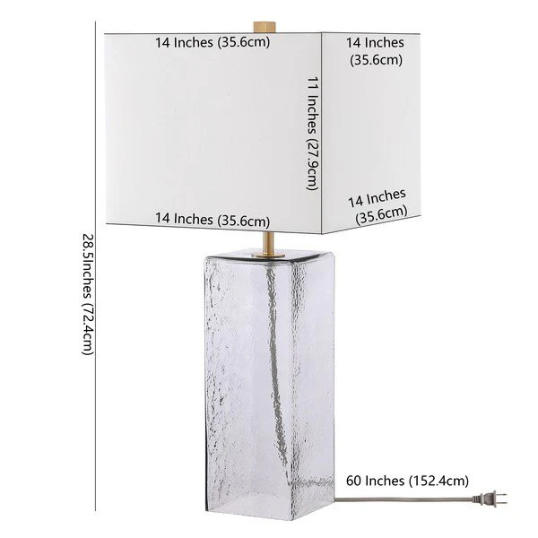 Safavieh Memris Table Lamp - Grey - Image 3