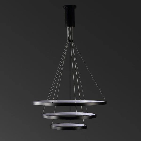 Safavieh Meranda 3 Tier Chandelier - Black - Image 3