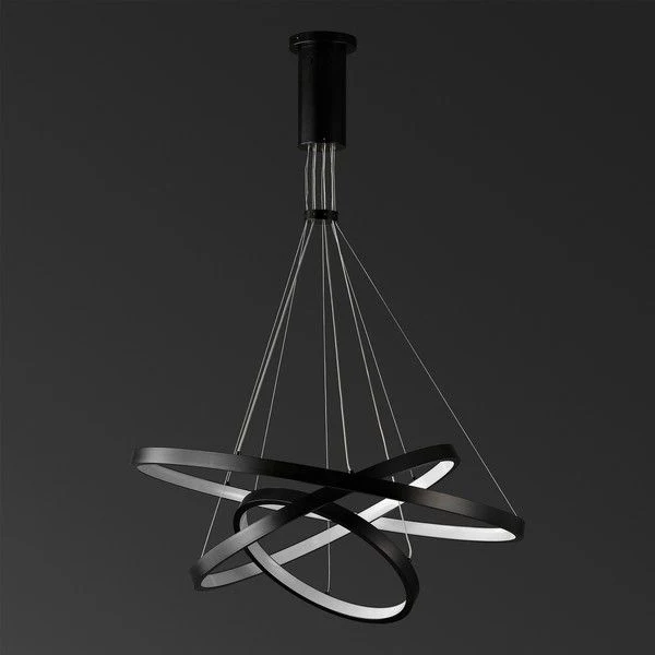 Safavieh Meranda 3 Tier Chandelier - Black - Image 4