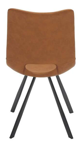Safavieh Mika Dining Chair Set Of 2 - Cognac - Image 2