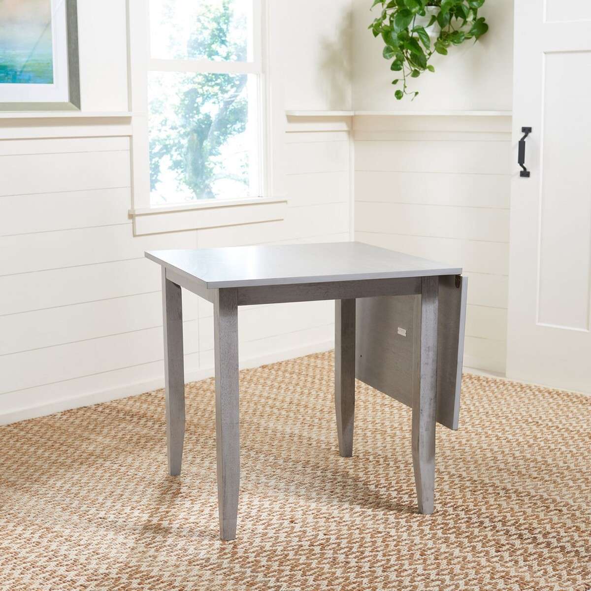 Safavieh Miliano Extension Table - Dark Gray - Image 4