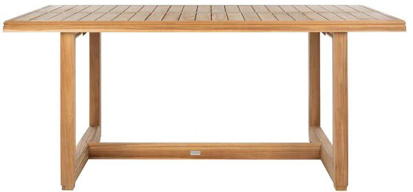 Safavieh Montford Teak Dining Table - Natural - Image 2