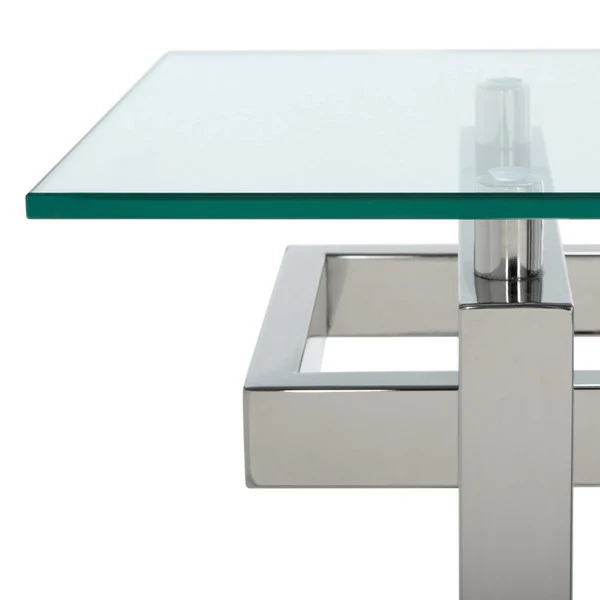 Safavieh Montrelle Acrylic Console Table - Silver - Image 5