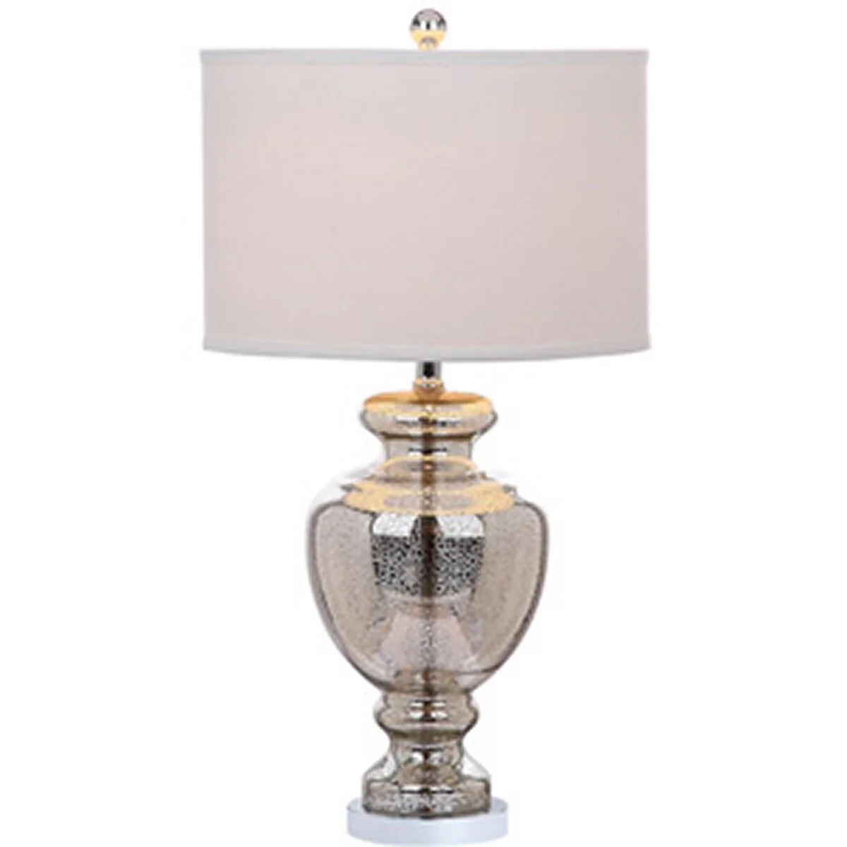 Safavieh Morocco Mercury 28-Inch H Glass Table Lamp Set Of 2 - Silver - Image 2