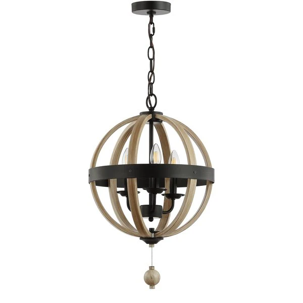 Safavieh Moshe Pendant - Black - Image 2