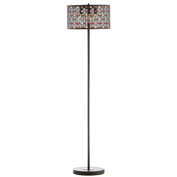 Safavieh Mosiac Floor Lamp - Oil Rubbed Bronze (Black) - Image 2