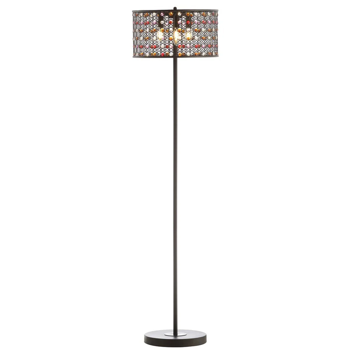 Safavieh Mosiac Floor Lamp - Oil Rubbed Bronze (Black) - Image 3