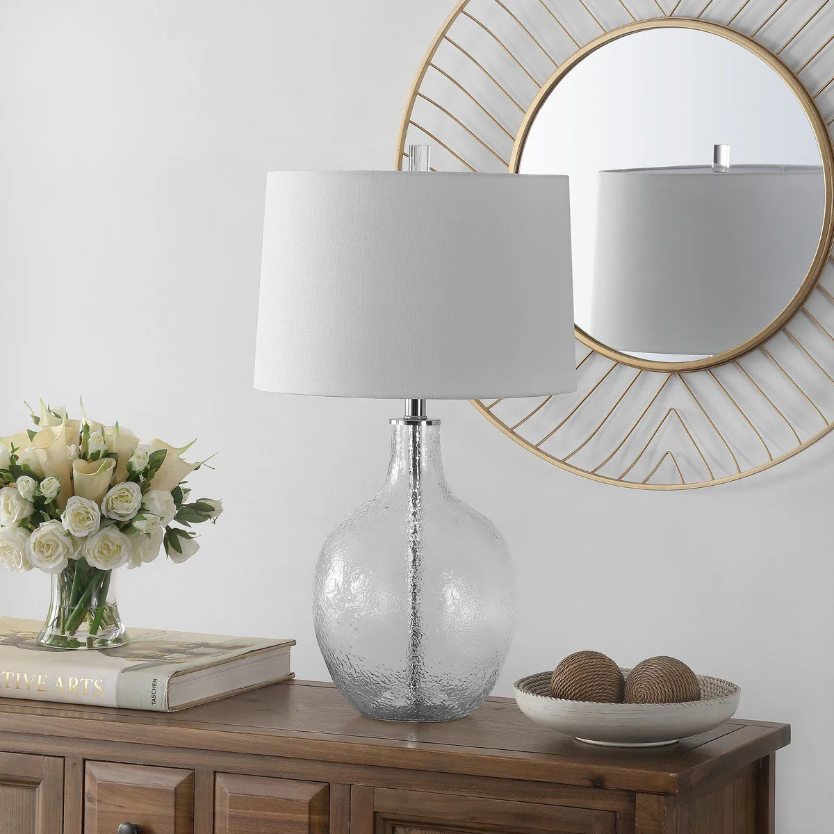 Safavieh Nadine Glass Table Lamp - Clear - Image 3