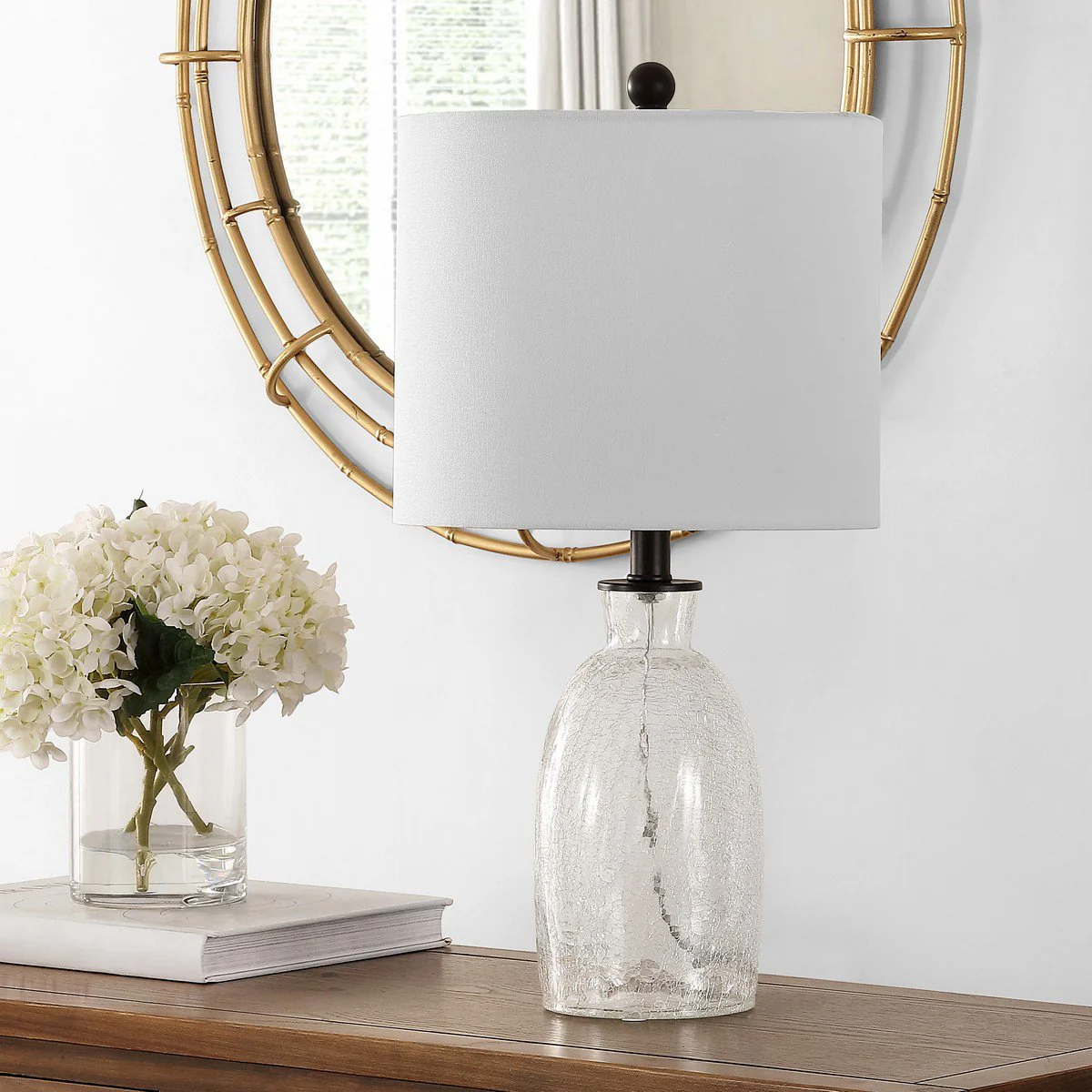 Safavieh Nakula Glass Table Lamp - Clear - Image 3