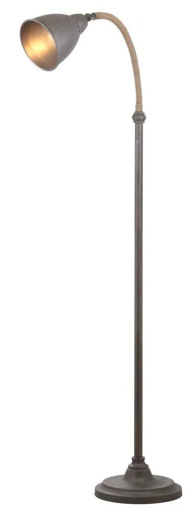 Safavieh Naldo 60-Inch H Floor Lamp - Dark Grey - Image 3