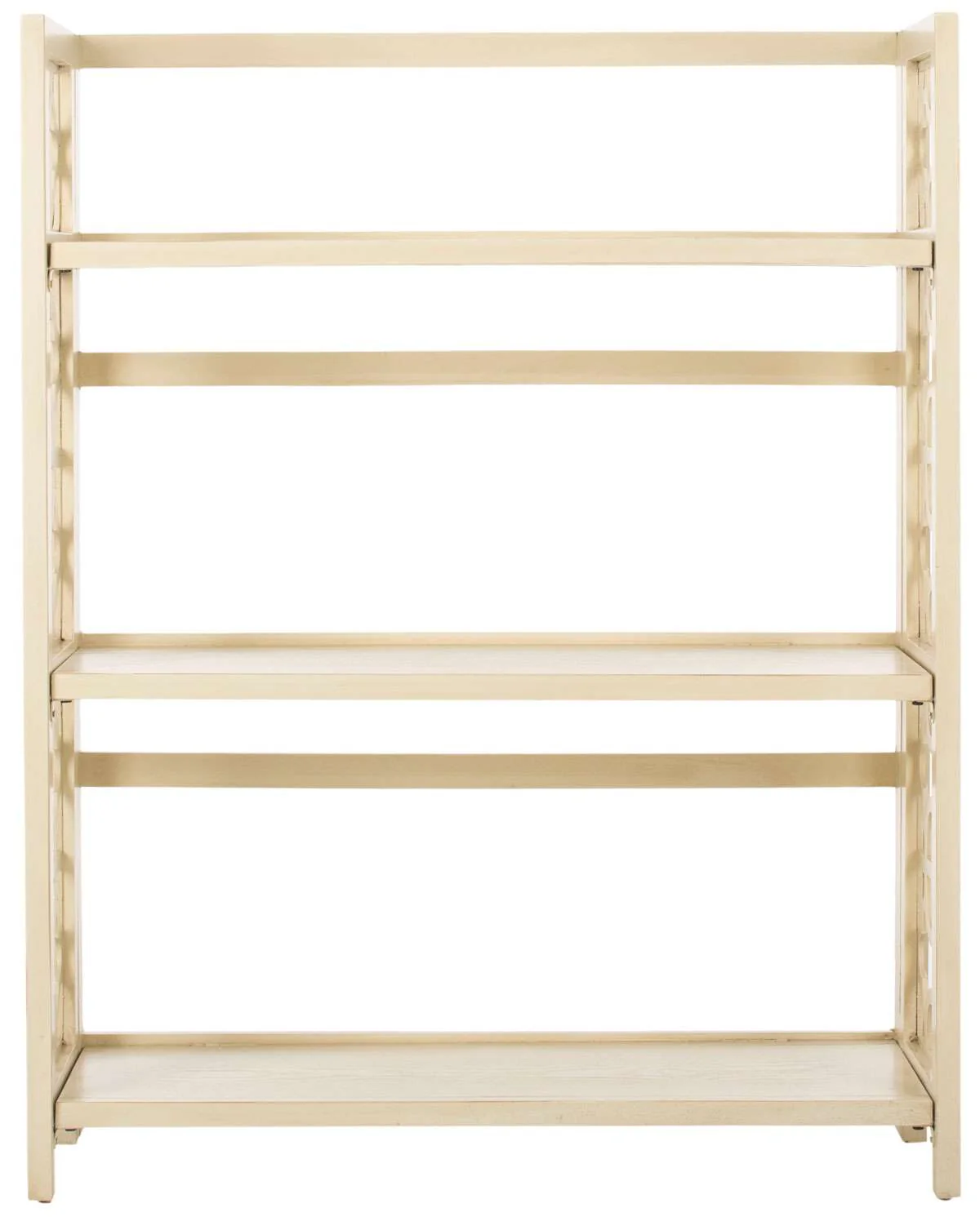 Safavieh Natalie 3 Tier Low Bookcase - Antique White - Image 2