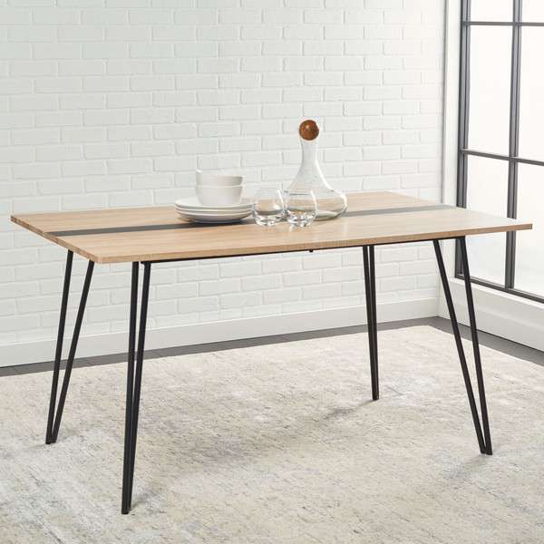 Safavieh Alarick Dining Table - Natural - Image 4