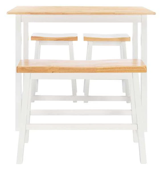 Safavieh Ronin 4 Pc Set Pub Table - Natural - Image 2
