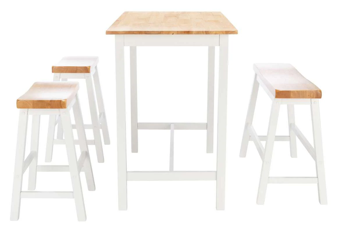 Safavieh Ronin 4 Pc Set Pub Table - Natural - Image 4