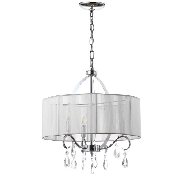 Safavieh New Vienna Chandelier - Chrome - Image 2
