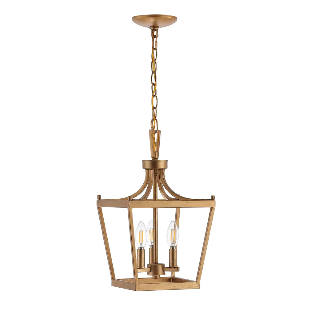 Safavieh Nichi 4Lt Pendant - Oil Rubbed Bronze (Black) - Image 2