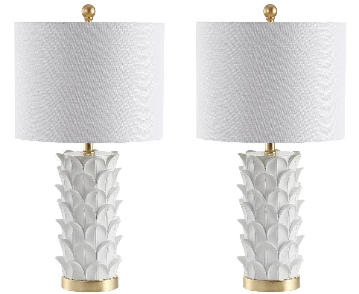 Safavieh Nico Table Lamp Set Of 2 - White - Image 2
