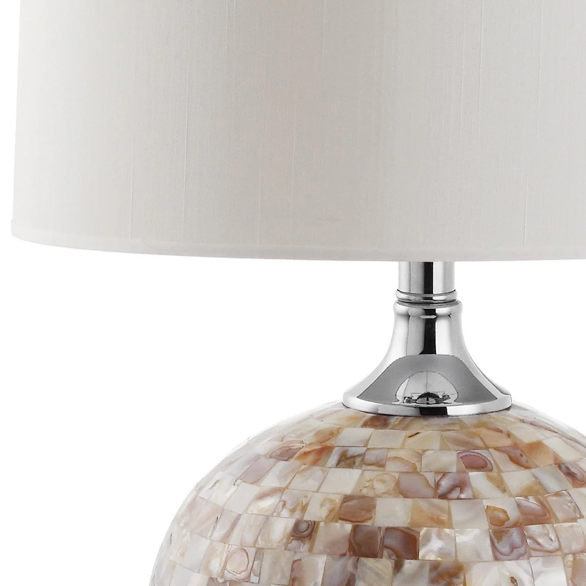 Safavieh Nikki 22.5-Inch H Shell Table Lamp Set Of 2 - Cream - Image 3