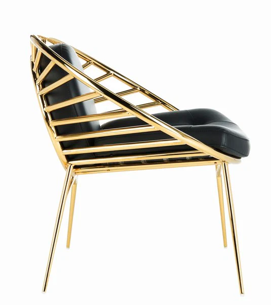 Safavieh Nina Hoop Chair - Black - Image 3