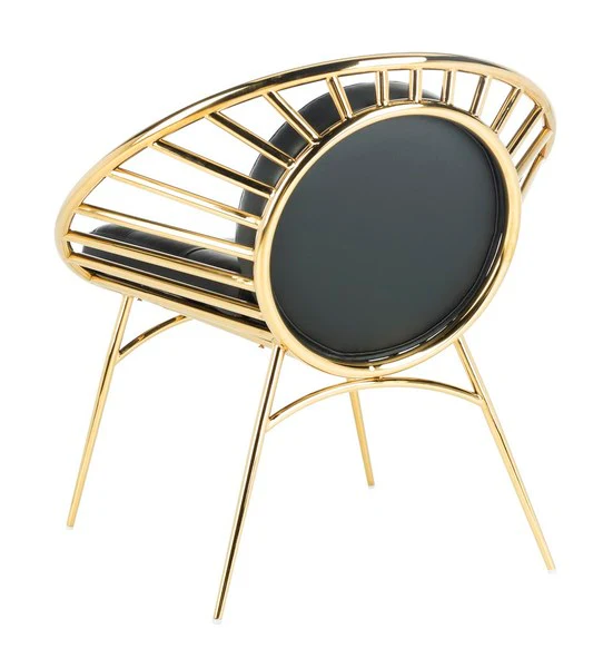 Safavieh Nina Hoop Chair - Black - Image 5