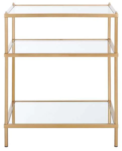 Safavieh Noelia 3 Tier Accent Table - Gold - Image 2