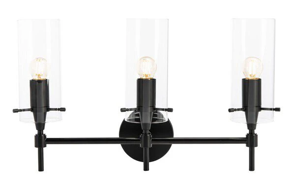 Safavieh Norala Vanity Sconce - Matte Black - Image 2