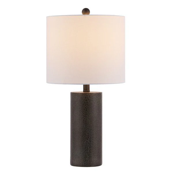 Safavieh Nori Polyresin Table Lamp - Dk Grey - Image 2