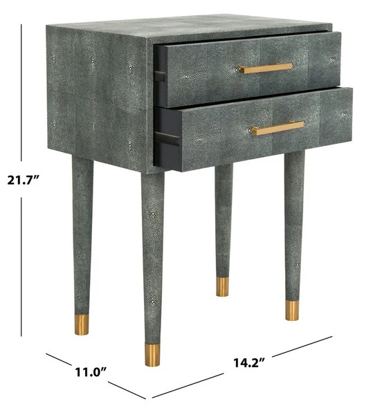 Safavieh Nour End Table - Black - Image 3