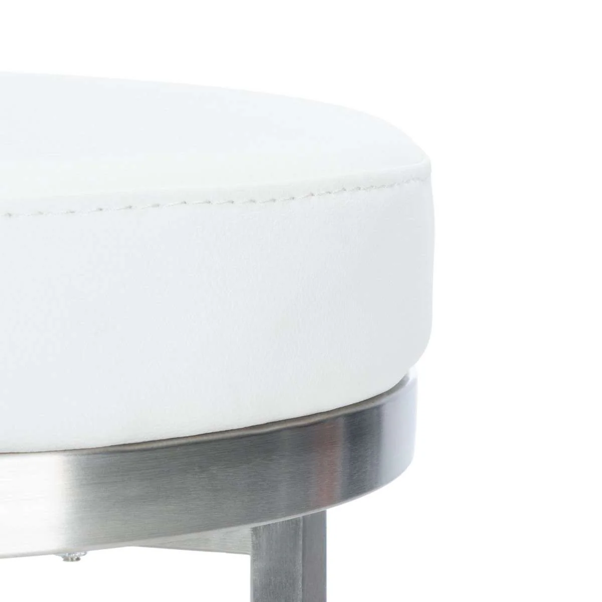 Safavieh Obito Swivel Counter Stool - White - Image 4