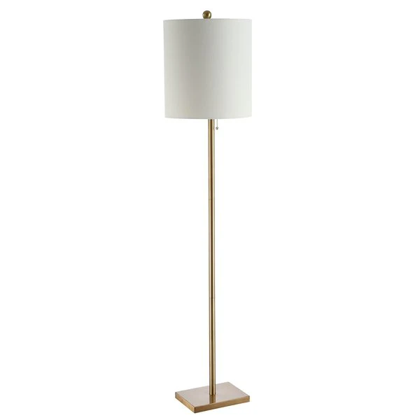Safavieh Octavius Floor Lamp - Brass Gold - Image 2