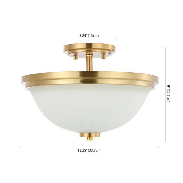 Safavieh Okami Flush Mount - Gold Base - Image 3