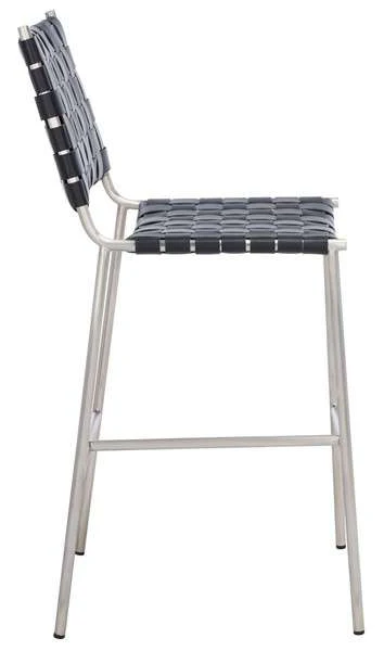 Safavieh Olenna Woven Counter Stool - Black - Image 3