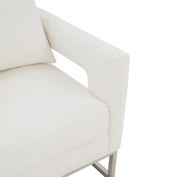 Safavieh Olivya Club Chair - Ivory - Image 3