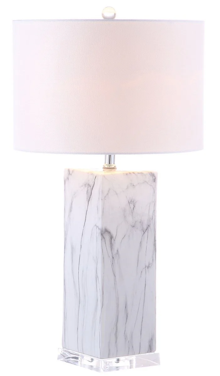 Safavieh Olympia Marble Table Lamp Set Of 2 - Black - Image 3