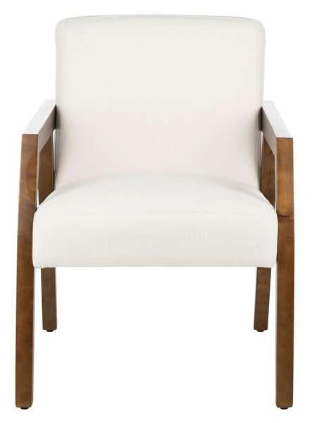 Safavieh Olyvar Arm Chair - White - Image 2