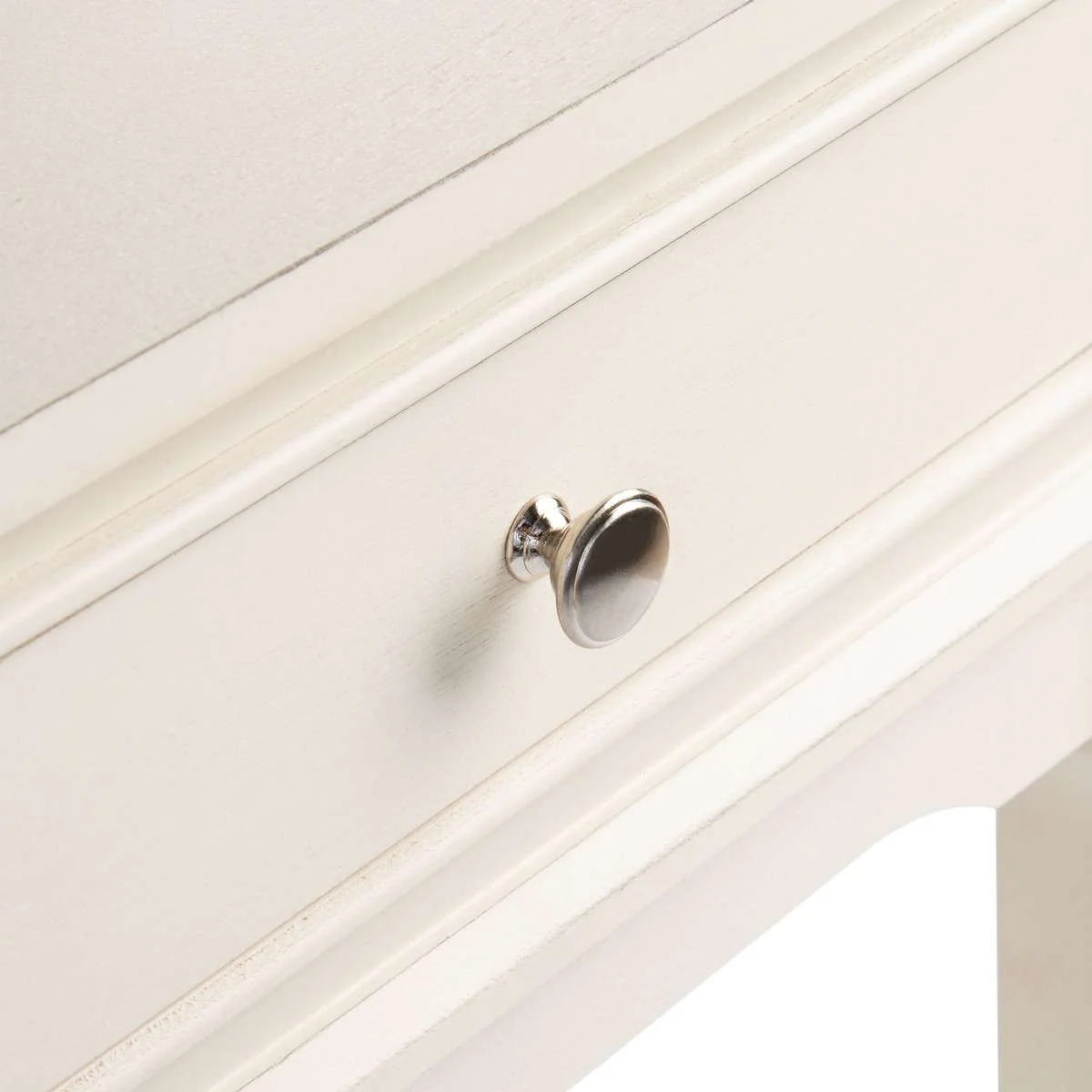 Safavieh Opal 1Drw Accent Table - Distressed White - Image 3