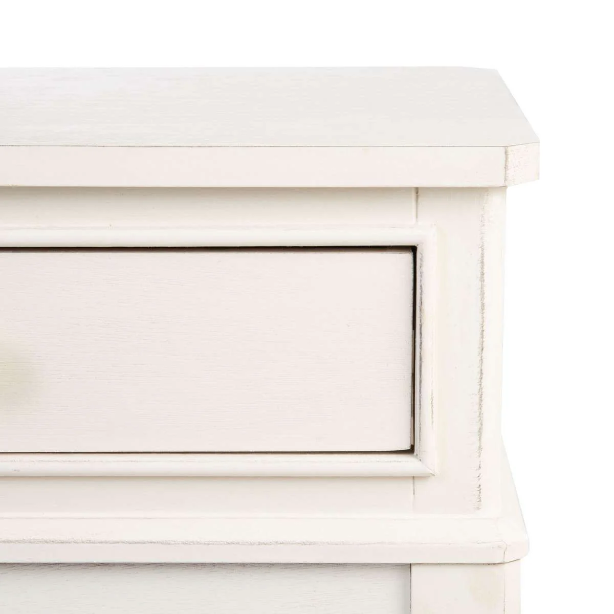 Safavieh Opal 1Drw Accent Table - Distressed White - Image 4