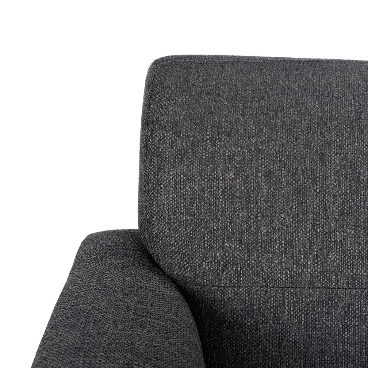 Safavieh Opal Linen Tufted Fabric Sofa - Gray - Image 4