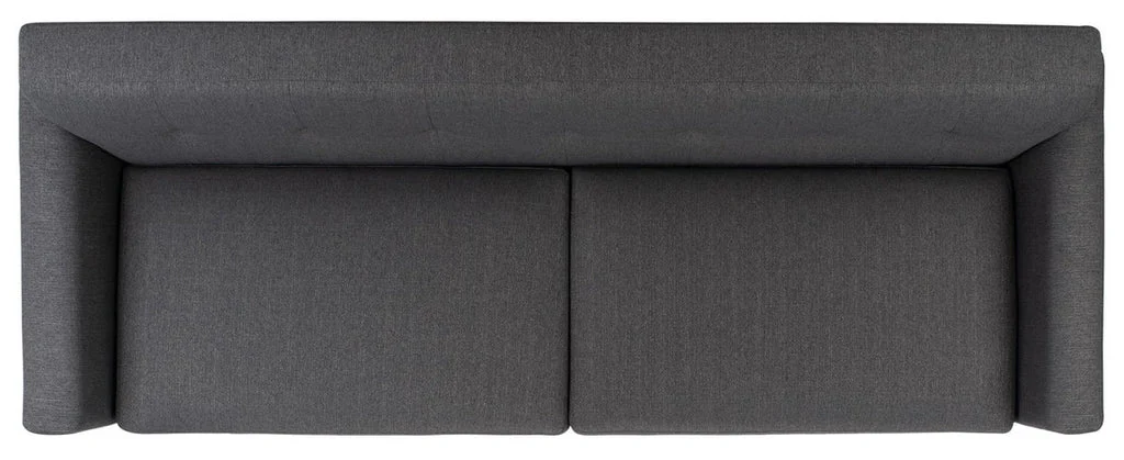 Safavieh Opal Linen Tufted Fabric Sofa - Gray - Image 6