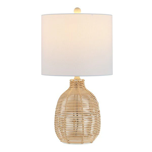 Safavieh Oroya, 23 Inch, Light Natural, Rattan Table Lamp - Light Natural - Image 2