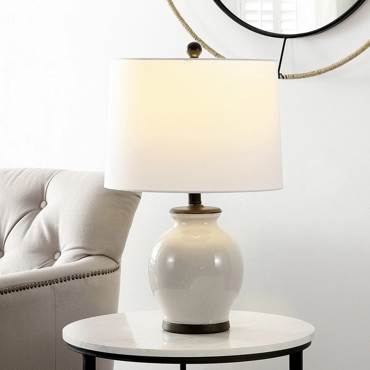 Safavieh Orsla Table Lamp - Ivory - Image 3